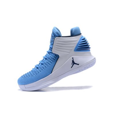 Nike Erkek Air Jordan 32 Mavi Basketbol Ayakkabısı Türkiye - 3G66G7A5